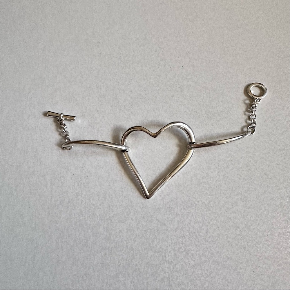 Jewelry Women’s Heart Bracelet Silver